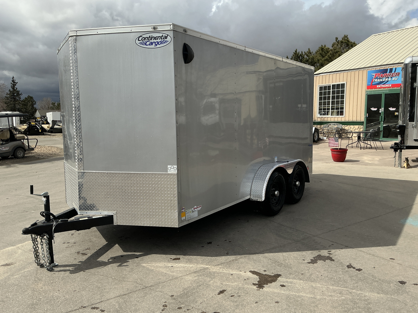 New 10K GVWR 2026 7x14 Continental Cargo