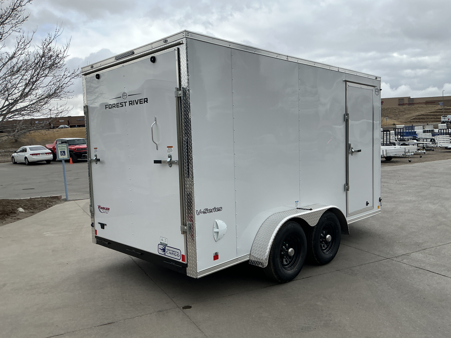 New 10k AXLES & 12'' EXTRA HEIGHT-2026 7x14 Continental Cargo