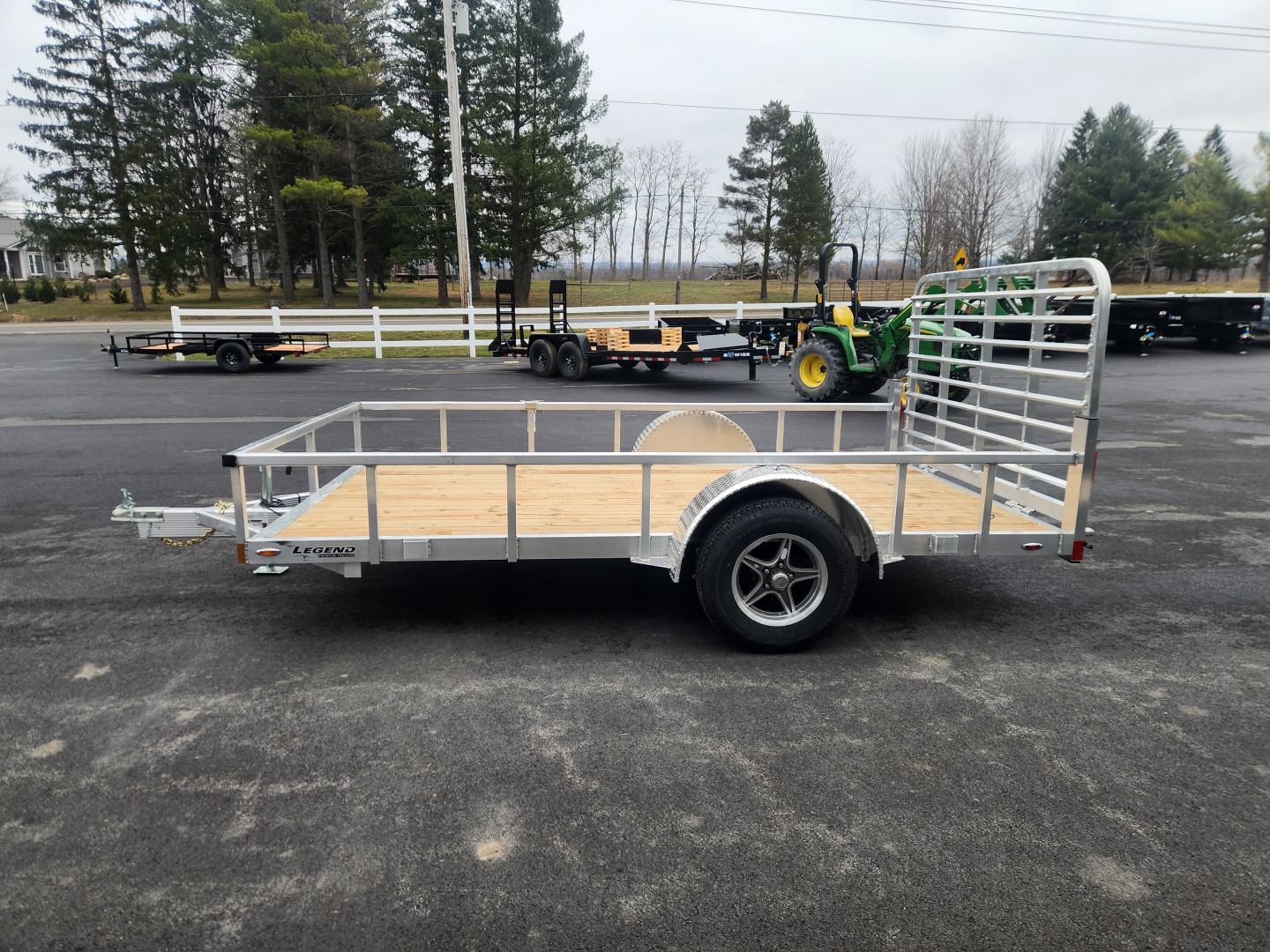 New 2026 Legend Trailers 6X12ODSA30 Utility Trailer