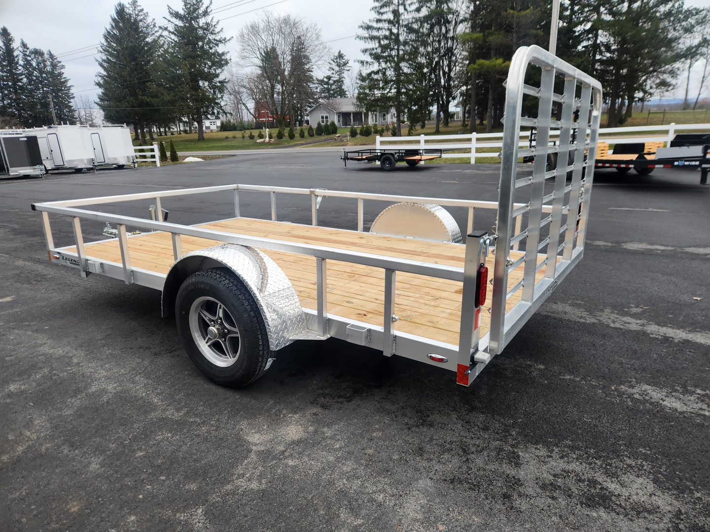 New 2026 Legend Trailers 6X12ODSA30 Utility Trailer