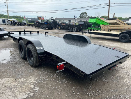 New 2026 P & T Trailers 82X20 STEEL DECK 10K Car Hauler