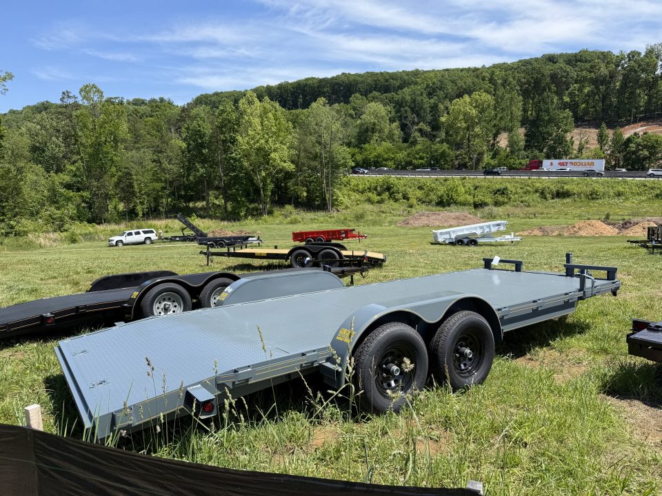 New 2026 P & T Trailers 82X20 STEEL DECK 10K Car Hauler