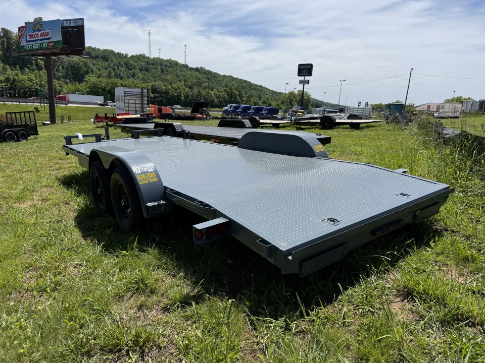 New 2026 P & T Trailers 82X20 STEEL DECK 10K Car Hauler
