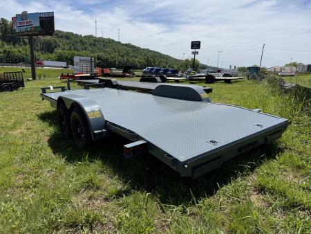 New 2026 P & T Trailers 82X20 STEEL DECK 10K Car Hauler