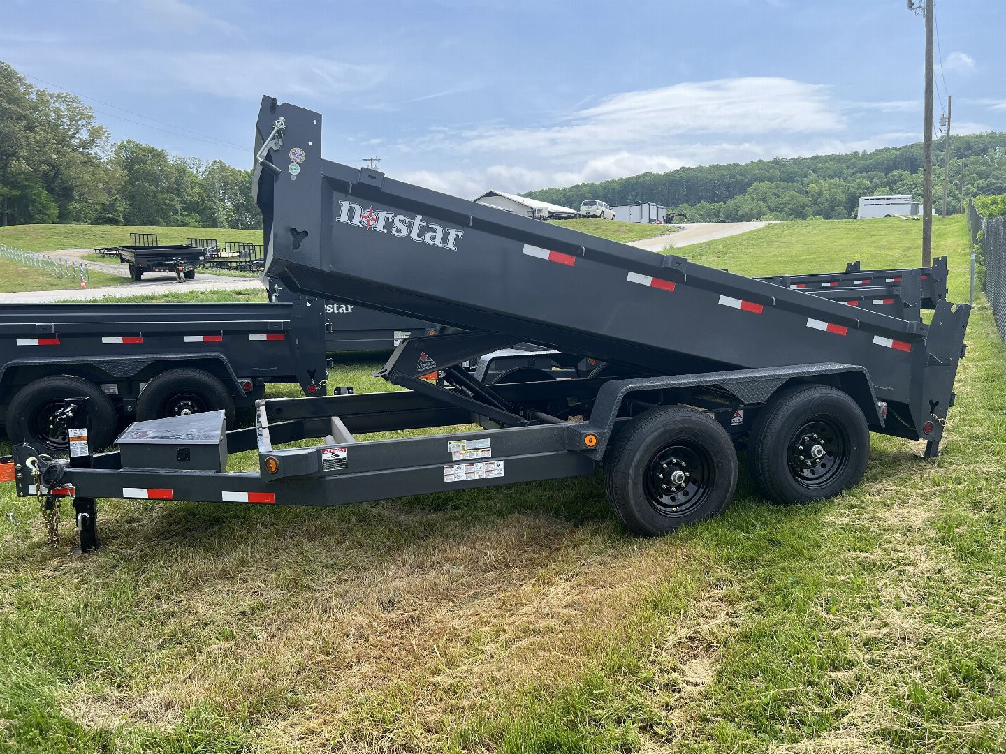 New 2026 Norstar DCB 7X14 Dump Trailer
