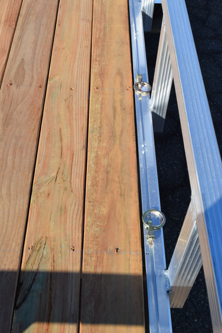 New 2026 Sport Haven 7x14 Aluminum Utility Trailer W/ BI-FOLD RAMP GATE