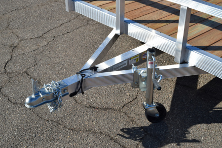 New 2026 Sport Haven 7x14 Aluminum Utility Trailer W/ BI-FOLD RAMP GATE