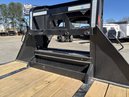 New 2026 RawMaxx FDX 102X25 Flatbed Trailer / 14 PLY / 24K GVWR / MEGA RAMPS