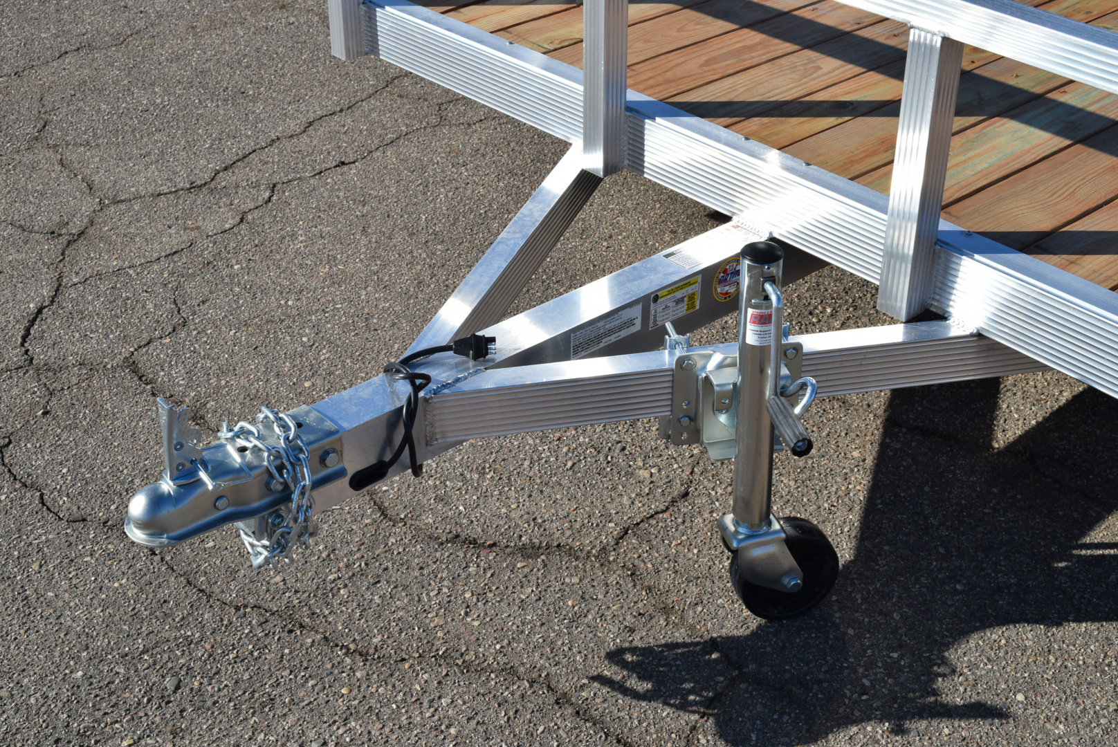 New 2026 Sport Haven 7x14 Aluminum Utility Trailer W/ BI-FOLD RAMP GATE