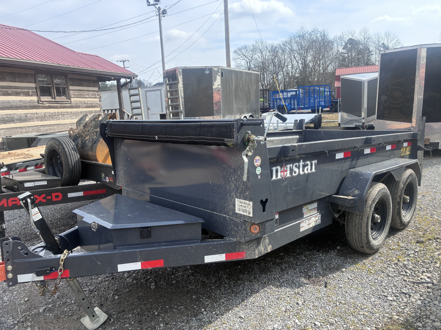 Used 2025 Norstar DCB 6x12 Dump Trailer