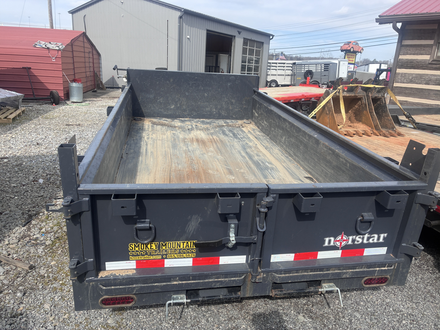 Used 2025 Norstar DCB 6x12 Dump Trailer