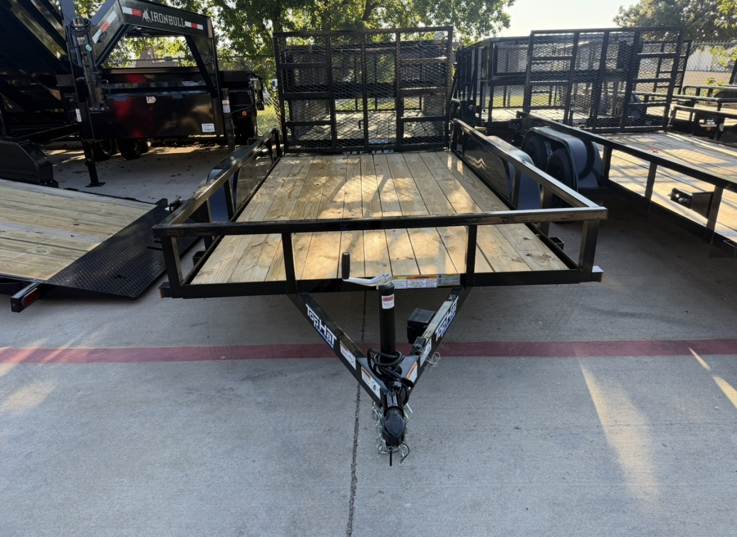 New 2026 Top Hat Trailers LDT 12X77 Utility Trailer