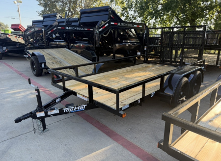 New 2026 Top Hat Trailers LDT 12X77 Utility Trailer