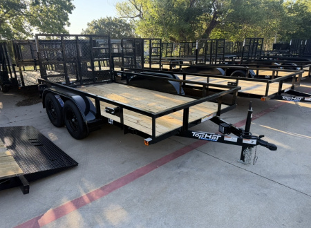 New 2026 Top Hat Trailers LDT 12X77 Utility Trailer