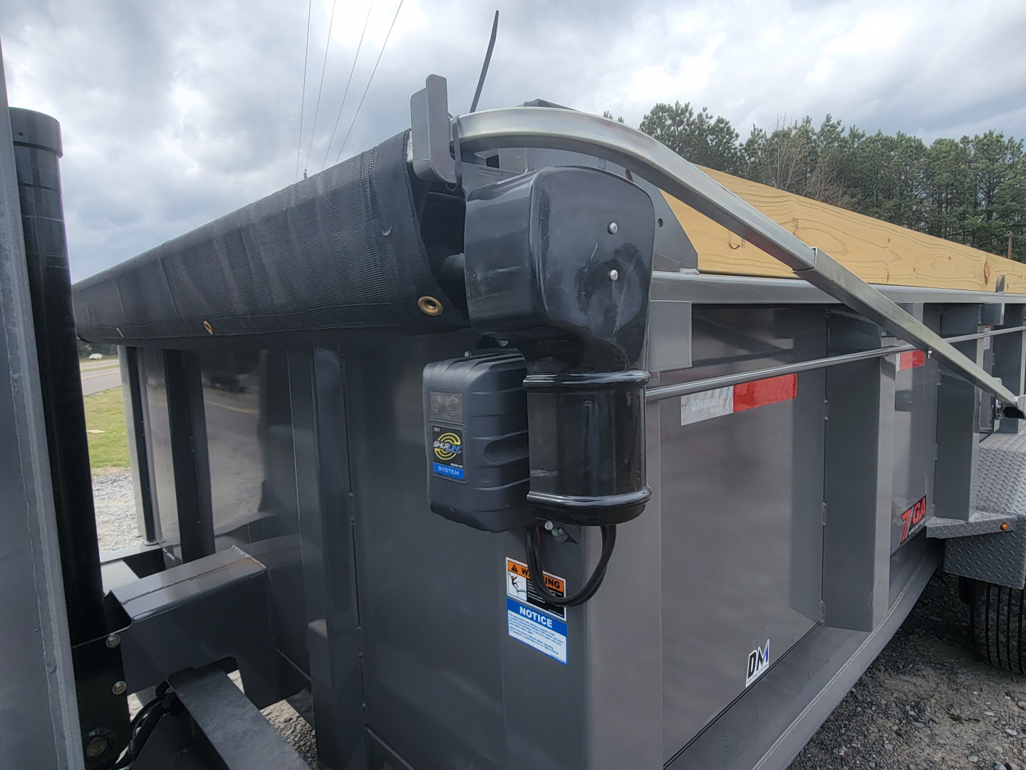 New 2026 Diamond C Trailers LPT210 16'x82" 10K Torsion Axles Gooseneck Pacesetter Edition Dump Trailer