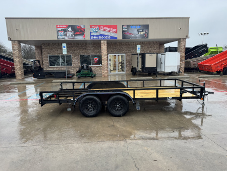 New 2026 Top Hat Trailers LDT 16X77 Utility Trailer