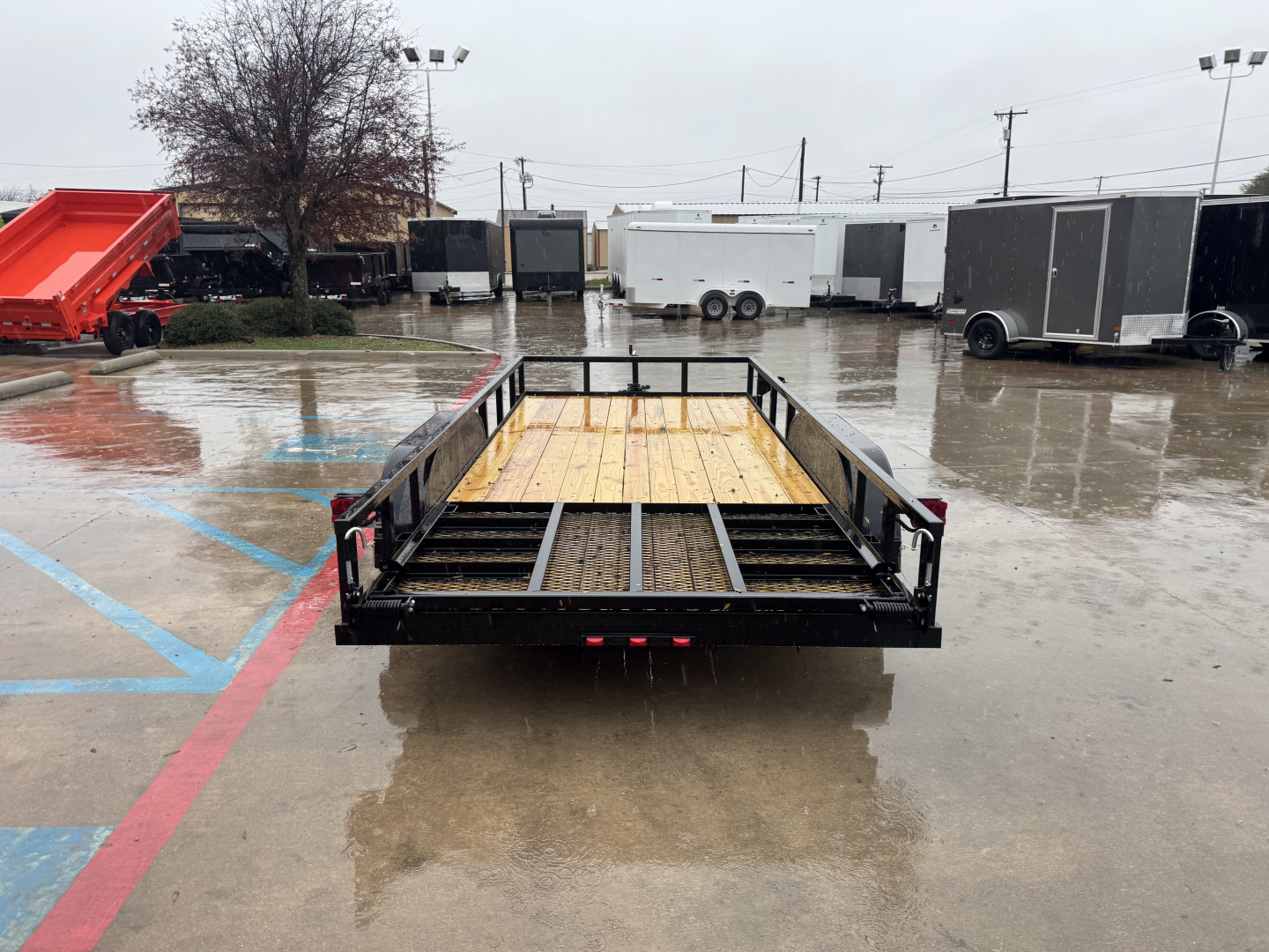 New 2026 Top Hat Trailers LDT 16X77 Utility Trailer
