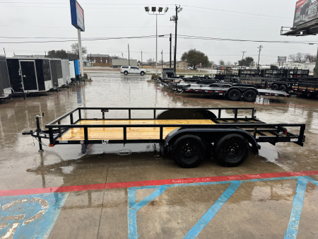 New 2026 Top Hat Trailers LDT 16X77 Utility Trailer