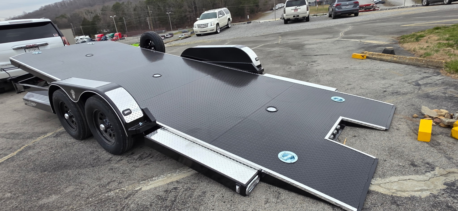 New 2026 102 Ironworks 7K 20 FT TILT Car Hauler