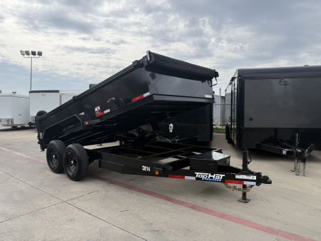 New 2026 Top Hat Trailers DE14 14X83X2 Dump Trailer
