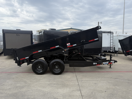 New 2026 Top Hat Trailers DE14 14X83X2 Dump Trailer