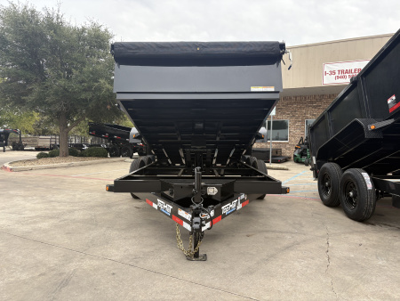 New 2026 Top Hat Trailers DE14 14X83X2 Dump Trailer