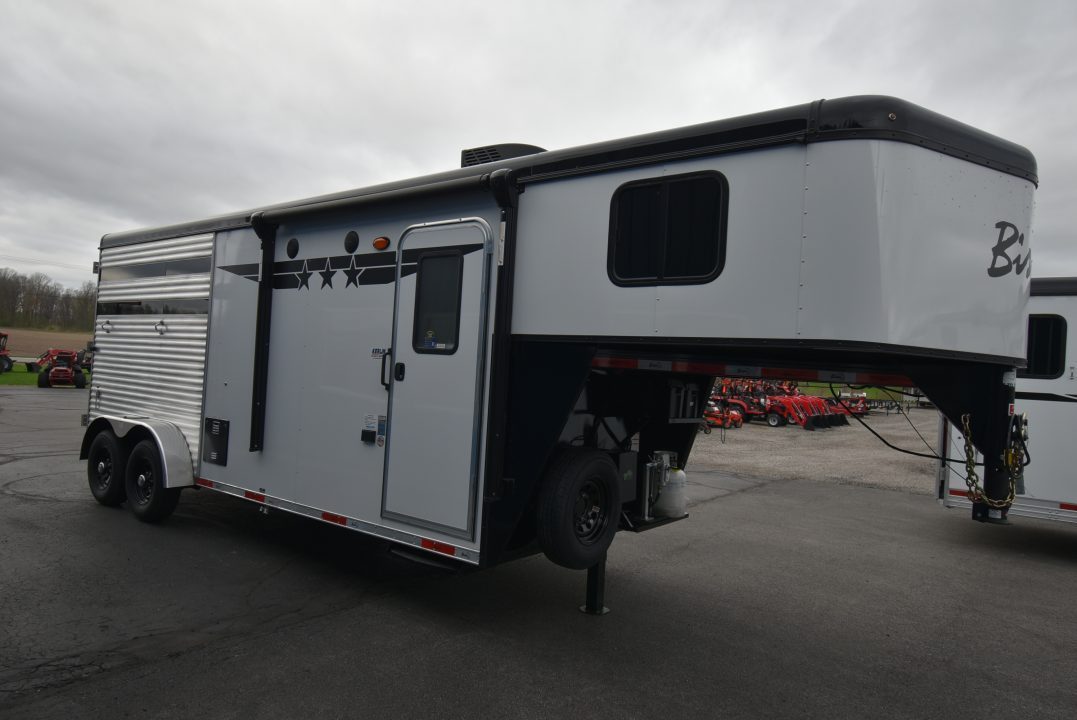 New 2027 Bison Trailers 7206 Ranger Horse Trailer