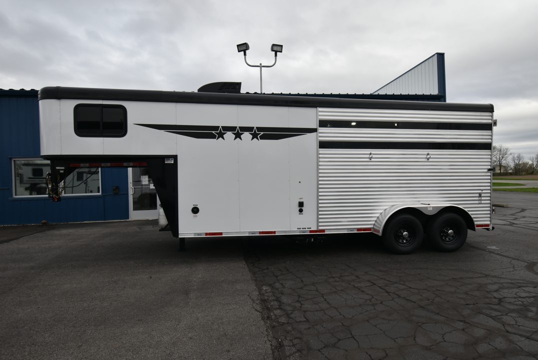 New 2027 Bison Trailers 7206 Ranger Horse Trailer