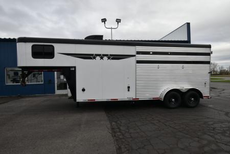 New 2027 Bison Trailers 7206 Ranger Horse Trailer