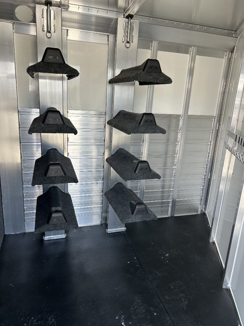 New 2026 4-Star Trailers 6 Horse Slant Load Horse Trailer