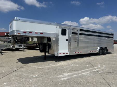 New 2026 4-Star Trailers 6 Horse Slant Load Horse Trailer