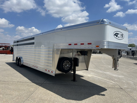 New 2026 4-Star Trailers 6 Horse Slant Load Horse Trailer