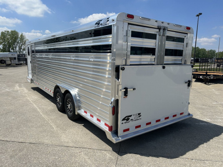 New 2026 4-Star Trailers 6 Horse Slant Load Horse Trailer