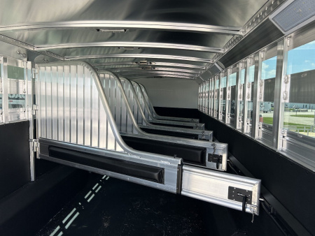 New 2026 4-Star Trailers 6 Horse Slant Load Horse Trailer