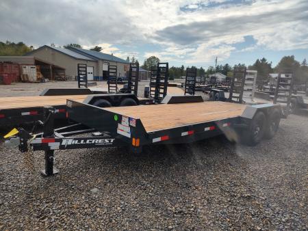 New 2026 Hillcrest Trailers 7'X20' 15.4K GVW Equipment Trailer