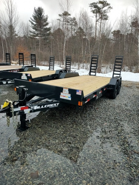New 2026 Hillcrest Trailers 7'X20' 15.4K GVW Equipment Trailer