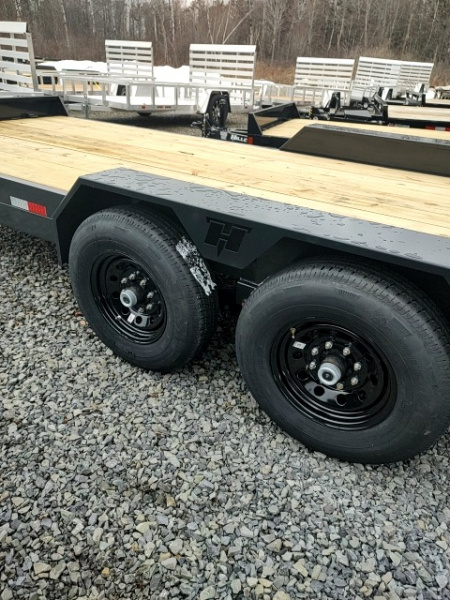 New 2026 Hillcrest Trailers 7'X20' 15.4K GVW Equipment Trailer