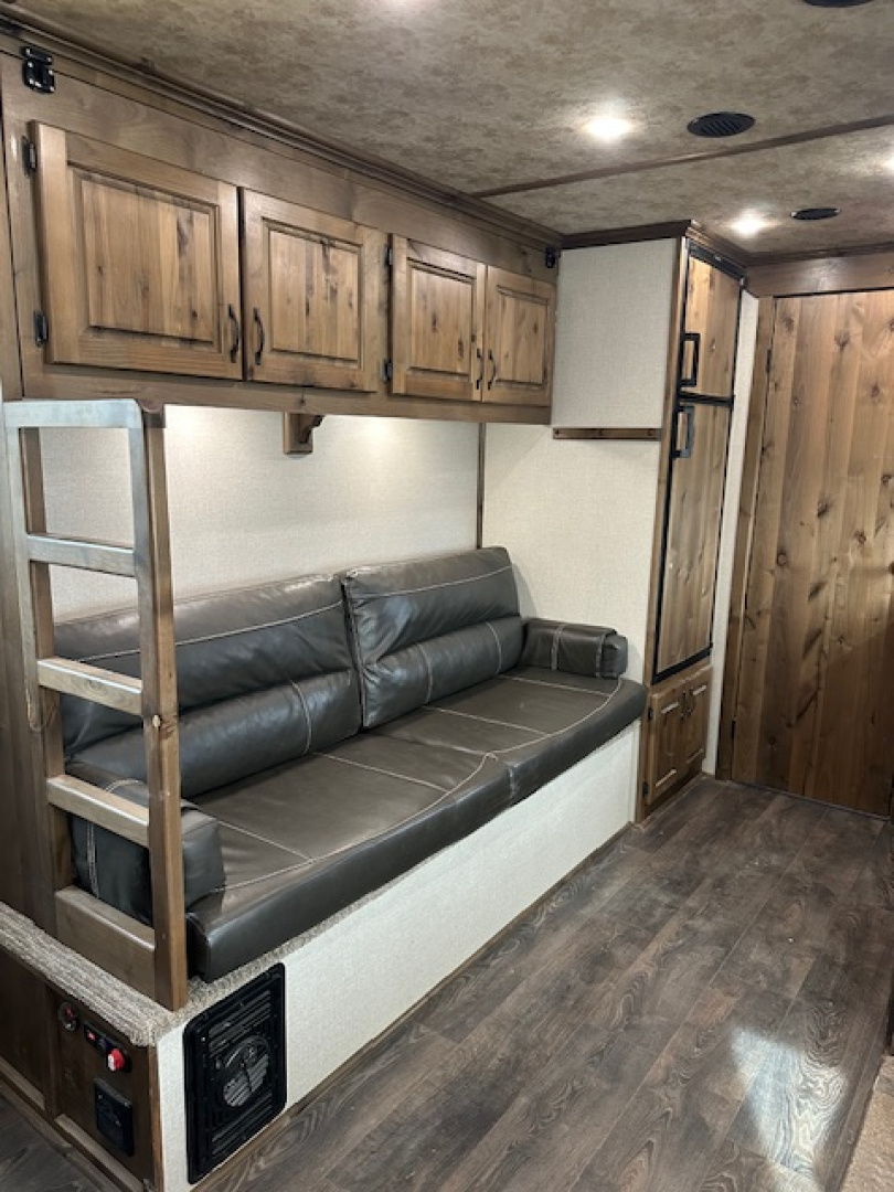 Used 2023 Trails West Sierra 4 Horse 15x19 Living Quarter