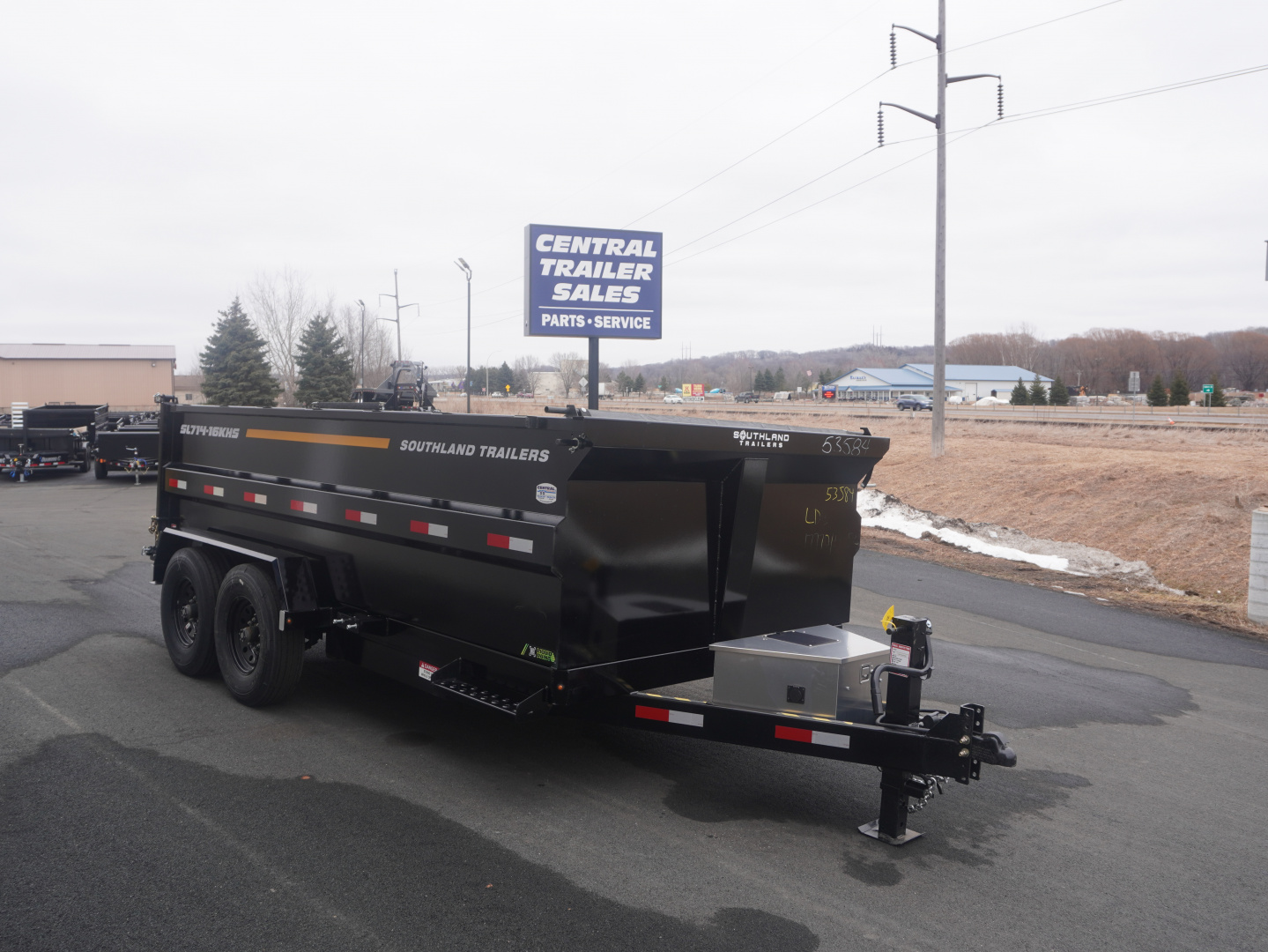 New 2026 Southland Trailers SL 7X14FT Dump Trailer