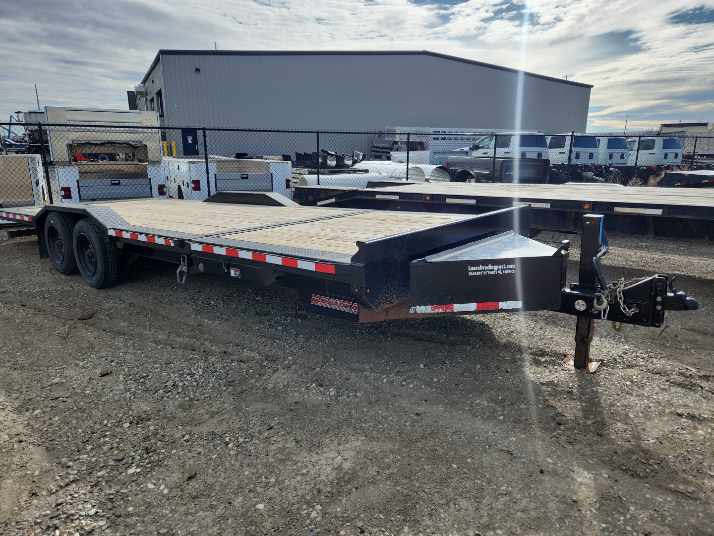 Used 2021 Midsota 26FT TILT Tilt Trailer
