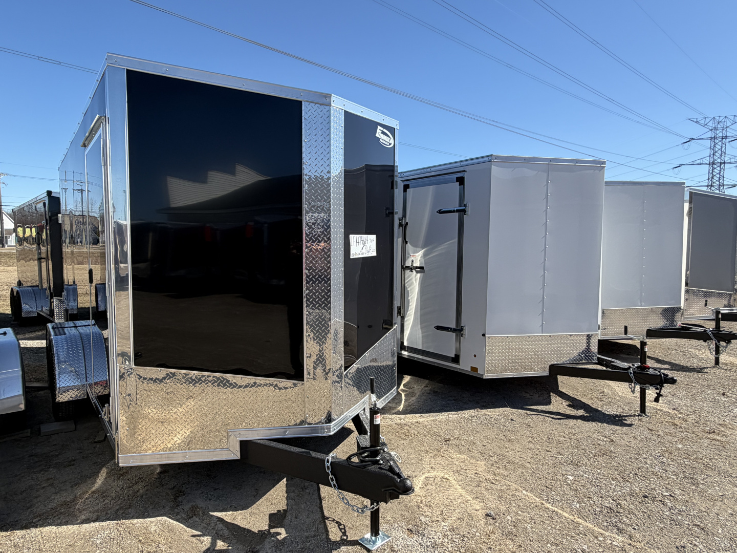 New 2026 FORMULA TRAILERS 7 x 14 Cargo / Enclosed Trailer with 7ft Interior with Ramp Door - UPGRADED MODEL