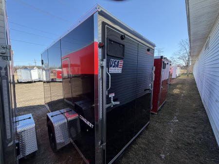 New 2026 FORMULA TRAILERS 6 x 12 Cargo / Enclosed Trailer with 6ft 6in interior Ramp Door