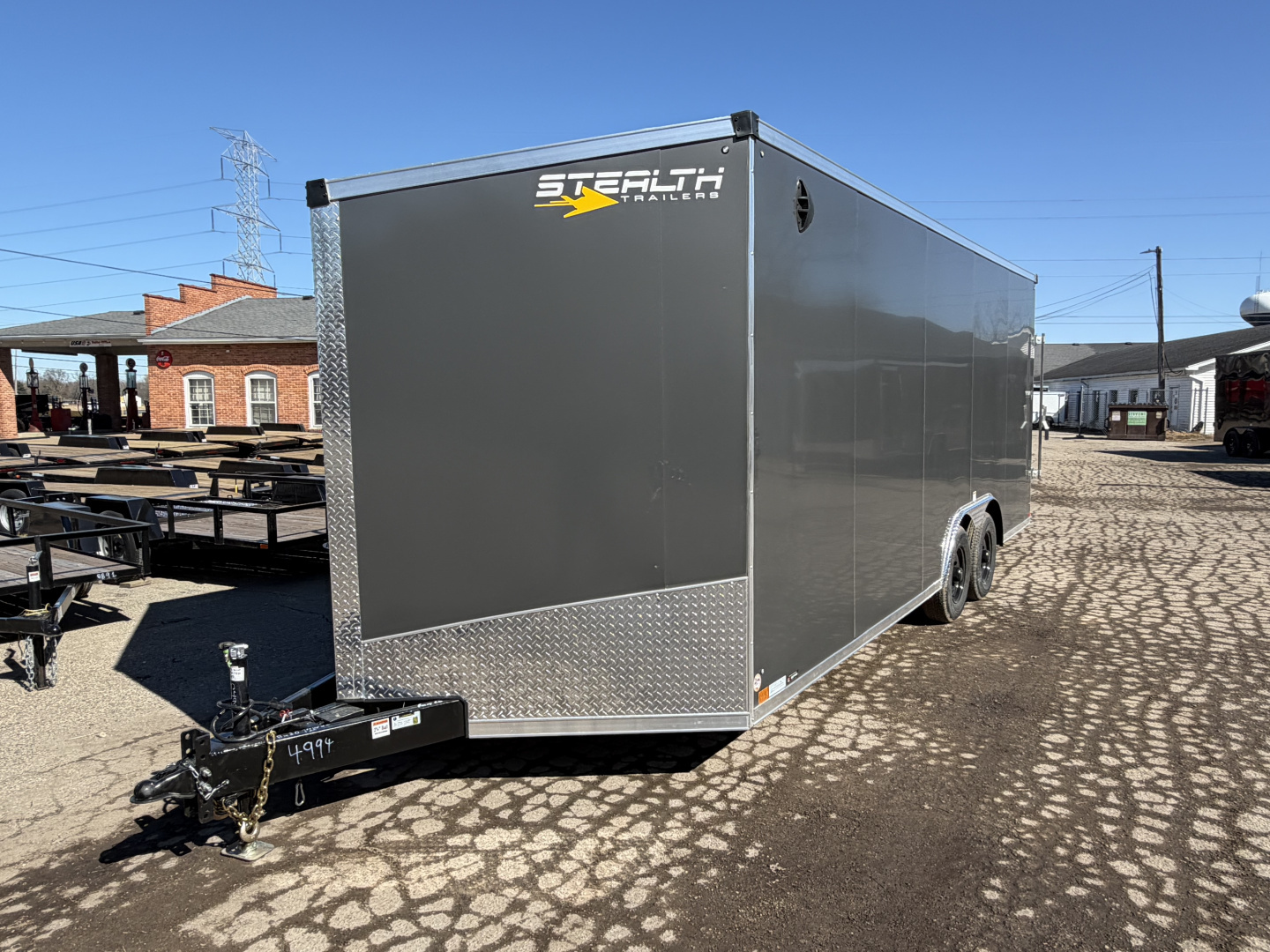 New 2026 Stealth 8.5 x 20 Enclosed Car Hauler with Ramp 10K GVW with 7ft interior -