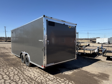 New 2026 Stealth 8.5 x 20 Enclosed Car Hauler with Ramp 10K GVW with 7ft interior -