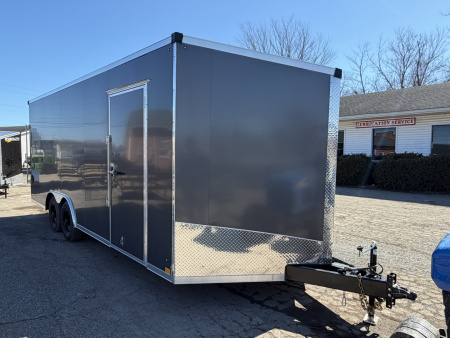New 2026 Stealth 8.5 x 20 Enclosed Car Hauler with Ramp 10K GVW with 7ft interior -