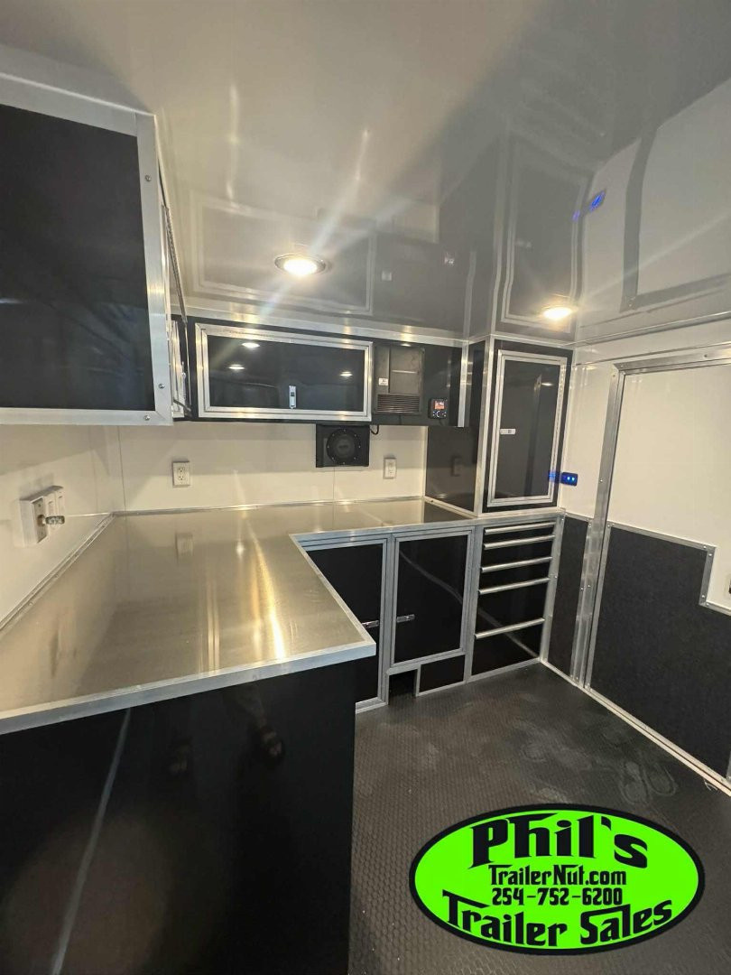 New Haulmark NEW 85X32 ALUMINUM STACKER WITH ESCAPE DOOR ENCLOSED RACE TRAILER Car / Racing Trailer TWO CAR HAULER DELIVERY OUT OF UTAH!!