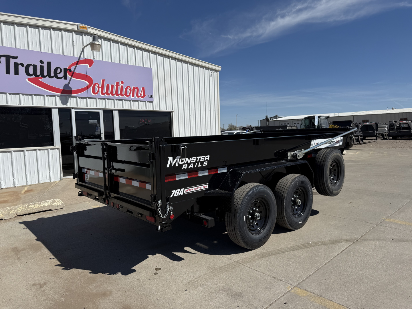 New 2026 PJ Trailers 14' X 83" Voyager Package Dump Trailer