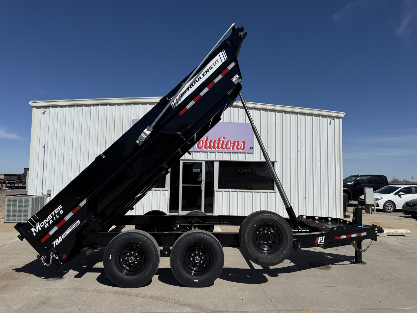 New 2026 PJ Trailers 14' X 83" Voyager Package Dump Trailer