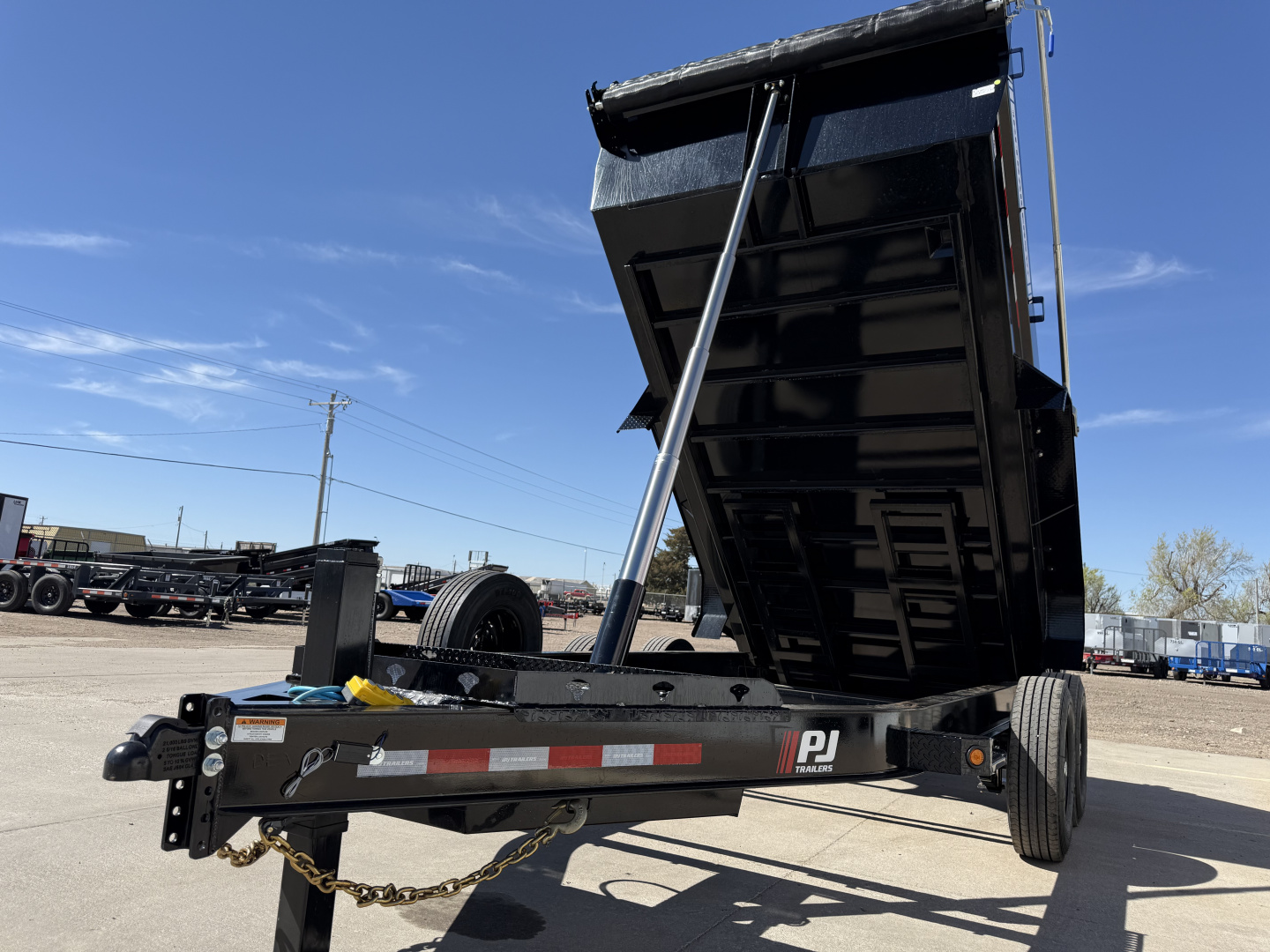 New 2026 PJ Trailers 14' X 83" Voyager Package Dump Trailer