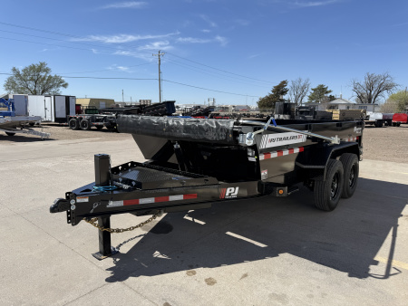 New 2026 PJ Trailers 14' X 83" Voyager Package Dump Trailer